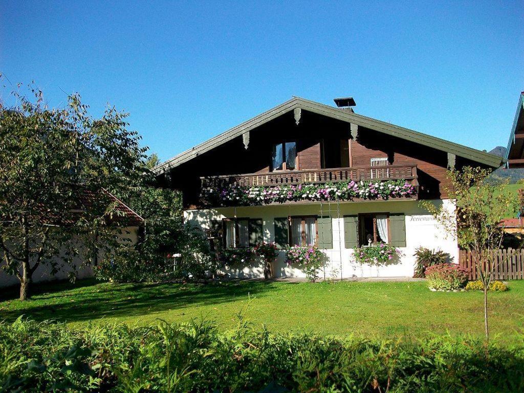 Ferienwohnung Emilia Mit Bergblick Ruhpolding Exterior foto